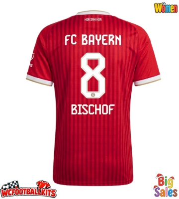 Bayern Munich Tom Bischof #8 Replica Home Stadium Shirt for Women 2026-27 Short Sleeve